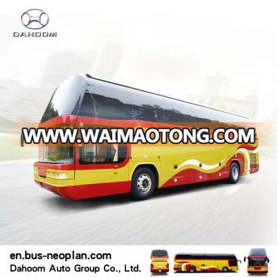 Low floor aero space cng vip bus, long distance man coach bus